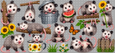 16oz Animals-L  1527